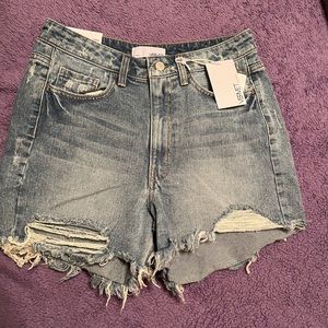 Vervet Distressed Shorts Sz Medium